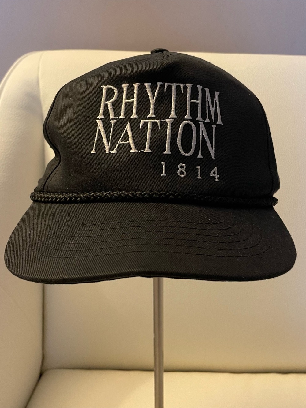 Vintage 1990 Janet Jackson Rhythm Nation 1814 Tour Cap Hat